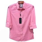 Men's Long Sleeve Solid Shirt